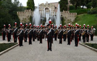 La Fanfara della Legione Allievi Carabinieri di Roma alla cerimonia inaugurale della Fiera Mondiale Campionaria del Peperoncino